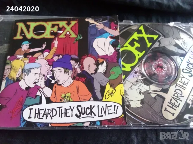 NOFX – I Heard They Suck Live!! оригинален диск