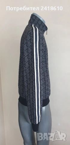 Lacoste Monogram Regular Fit Full Zip Mens Size 3 - S  НОВО! ОРИГИНАЛ! Мъжко Горнище с цял цип!, снимка 5 - Спортни дрехи, екипи - 54886892