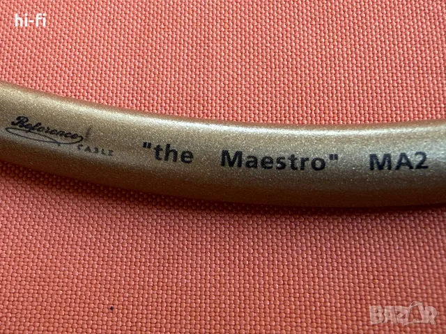 Ecosse Reference Maestro MA-2 Interconnects RCA / Аудио Кабели, снимка 9 - Ресийвъри, усилватели, смесителни пултове - 55355841