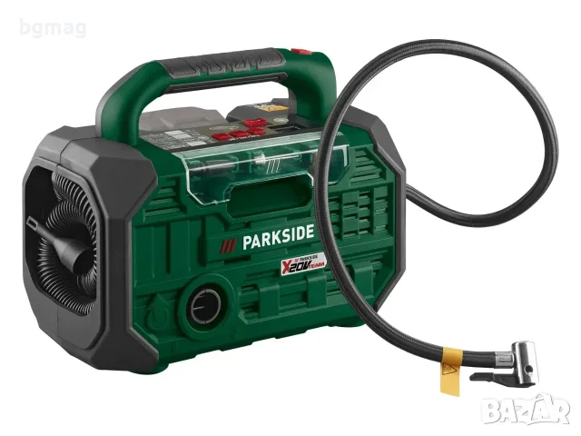 PARKSIDE PKA 20-Li C3,20V компресор и въздушна помпа,без батерия и без зарядно устройство, снимка 9 - Други инструменти - 55451406