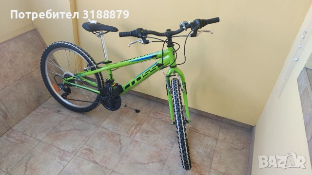 Велосипед Cross, 24' Shimano, в много добро състояние, снимка 2 - Велосипеди - 54729328