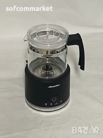 Пенообразувател Morpilot 500 ml- кана за разпенване на мляко, снимка 2 - Кани - 55492526
