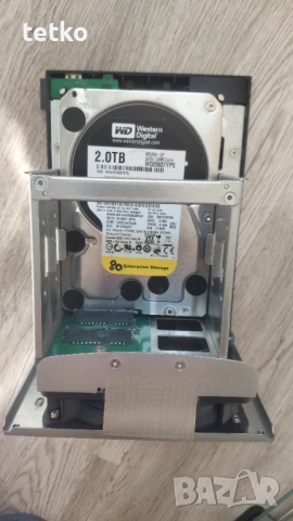 файлов сървър Asustor NAS AS3104T 2X 2TB WD HDD, снимка 2 - За дома - 54478731