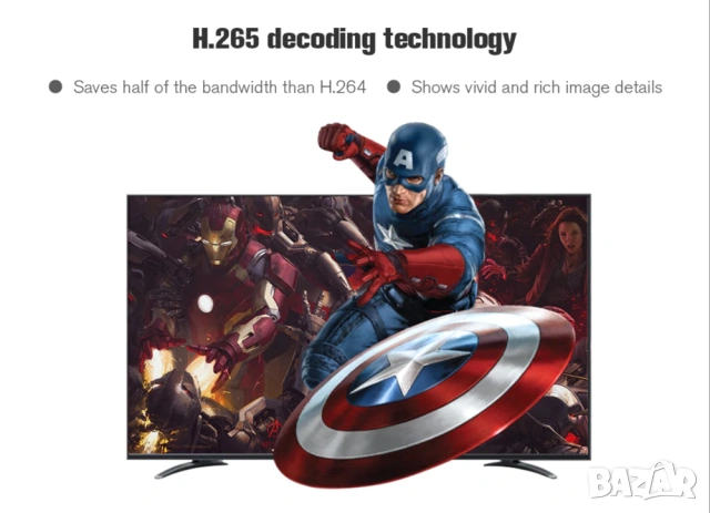 Android TV Box Tanix TX3 MAX, Amlogic S905 W, 4K, 2GB, 16GB, снимка 11 - Плейъри, домашно кино, прожектори - 55275899