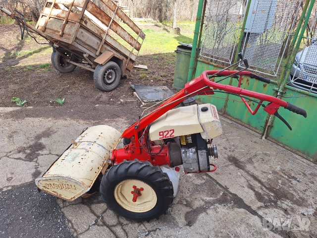 Мотоблок Pasquali 15к.с.АСМЕ 80см фреза, снимка 10 - Градинска техника - 55135386