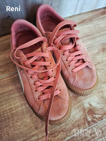 Puma, естествен велур, 37 н., снимка 4 - Маратонки - 54234723