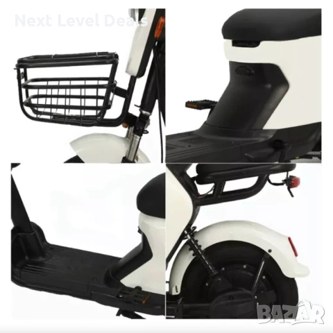 🔥 Електрически скутер с кош – Нов модел 🚀, снимка 8 - Мотоциклети и мототехника - 54162786