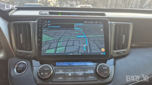 9" Навигация Android 15 за Toyota Rav4 (2013-2018), снимка 4 - Навигация за кола - 55472826