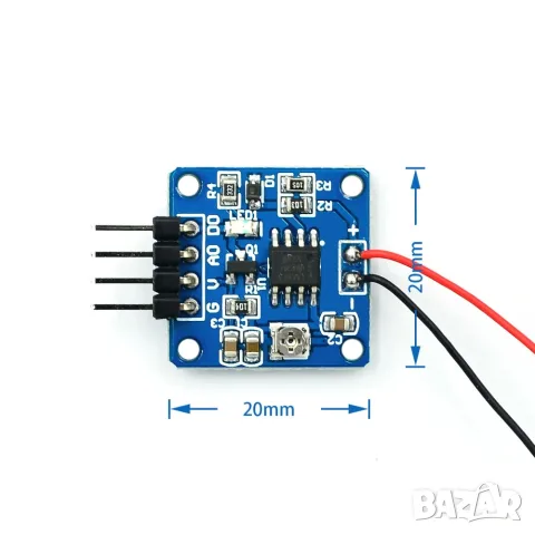 Вибрационен превключвателен модул за Arduino, снимка 2 - Друга електроника - 55351719