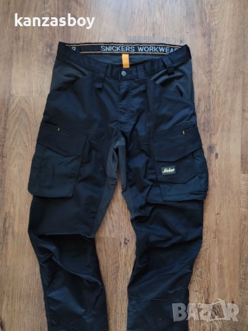 Snickers 6803 AllroundWork Stretch Trousers without Knee Pockets - мъжки работни панталони КАТО НОВИ, снимка 5 - Спортни дрехи, екипи - 55088151