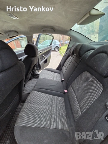 Peugeot 407 2.0 HDi (2005) | 136 к.с. | 6 скорости | Алкантара | Каско | Пловдив, снимка 10 - Автомобили и джипове - 54020908