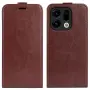 За OPPO Find X9 R64 Texture Вертикален Кожен Калъф със Слот за Карта и Скрийн Протектор – 4 цвята, снимка 4