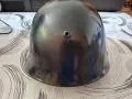Стара военна каска БГ, снимка 3