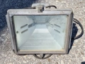 Халоенна лампа, вана, прожектор от ЗОТ "Светлина", стар но работещ, 500W, снимка 1