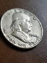 1/2 долар 1960 год, сребро, тегло 12.50 гр, проба 900/1000, снимка 1