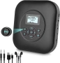 Преносим CD плейър CD206BF с Bluetooth, високоговорители и акумулаторна батерия, снимка 1