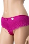 Hunkemöller дамско дантелено долнище, размер M, цикламено розово, снимка 2