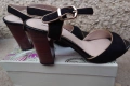 Елегантни велурени сандали, снимка 7