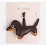 Ключодържател charm куче кафяво 13 см от pu материал_1264878, снимка 2