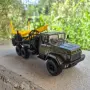 КРАЗ 6446 лесовоз в мащаб 1:43, снимка 1