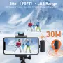 Безжичен микрофон S53 Wireless Lavalier безжичен реверен (лавалиерен) микрофон , снимка 4