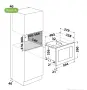 Whirlpool WMF250G микровълнова за вграждане фурна , цифров дисплей 25L 900W Грил Черно стъкло Нова, снимка 5