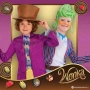 Нов Детски костюм Oompa Loompa Rubies лиценз гащеризон шапка комплект UK дете, снимка 4