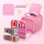 Детска розова чанта за съхранение за Little Tikes Story Dream Machine, снимка 7