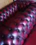Кожени оригинални дивани chesterfield честърфийлд двойка и тройка , снимка 5