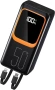 Външна батерия 50000 mAh,4 usb порта,type C,черна, снимка 1