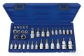 CORNWELL TOOLS 34части 1/4 3/8 1/2 качествени камъни вложки тип звезда, снимка 4