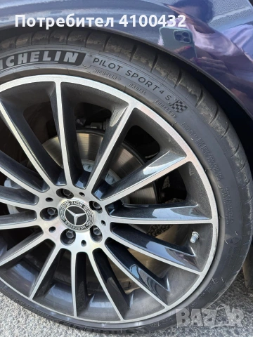 Оригинални джанти за Мерцедес Е класа W213 AMG спорт пакет + 4 бр зимни гуми, снимка 6 - Гуми и джанти - 55006435