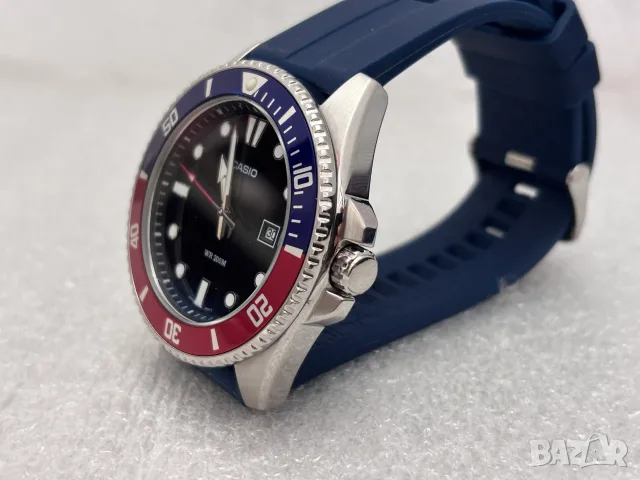 Перфектен! Мъжки Часовник Casio MDV-107 /pepsi/, снимка 2 - Мъжки - 55475641