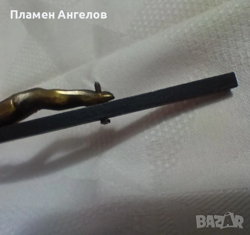 Антикварно бронзово Разпятие-Стара занаятчийска изработка. , снимка 11 - Антикварни и старинни предмети - 54324278