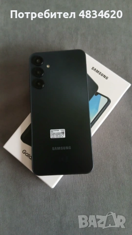 Смартфон GSM SAMSUNG GALAXY A16 BLACK , 128 GB, , снимка 5 - Samsung - 54633885