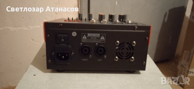 Активен 4-канален аудио миксер Granvoz, снимка 5 - Ресийвъри, усилватели, смесителни пултове - 54052888