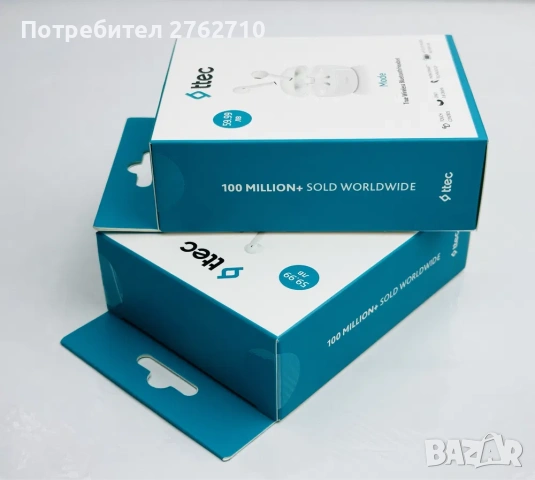 ТОП ЦЕНА: Чисто нови Безжични Слушалки ttec Mode – Неразпечатани!, снимка 4 - Bluetooth слушалки - 54093221