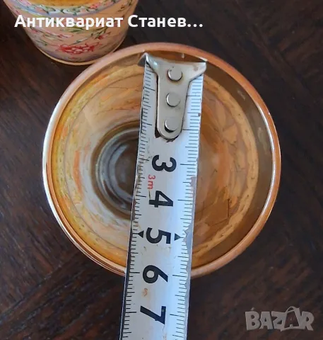 Винтидж комплект от 5 чаши за безалкохолно / вода, снимка 7 - Чаши - 55316646