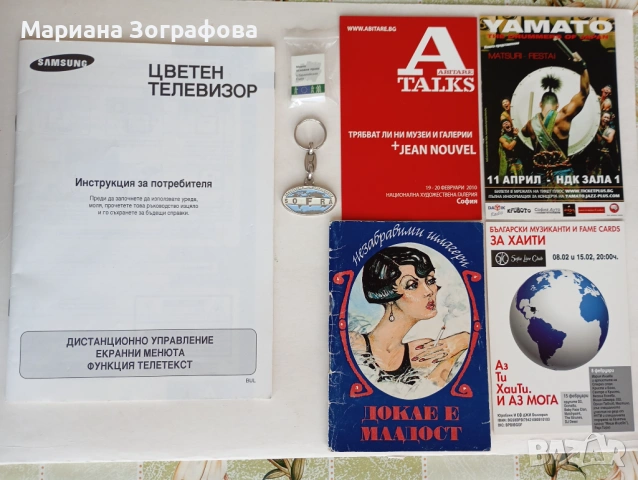 КНИГИ, КОЛЕКЦИОНЕРСКИ КАРТИЧКИ, РЕТРО КАЛЕНДАР, МЕДАЛ И СУВЕНИРИ, снимка 16 - Други - 51449680