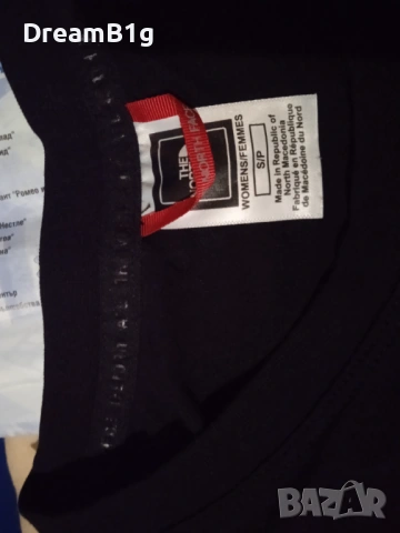 The North Face тениска като новa, дамски - S, черна, снимка 7 - Тениски - 54724246