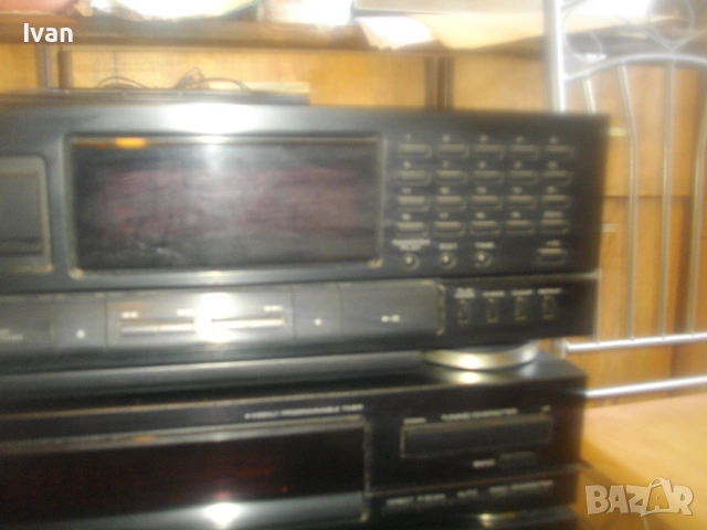KENWOOD КОМПОНЕНТНА СИСТЕМА CD ПЛЕЙЪР УСИЛВАТЕЛ ДВОЕН КАСЕТЕН ДЕК РЕСИЙВЪР ТУНЕР С КАБЕЛИТЕ КАТО НОВ, снимка 8 - Аудиосистеми - 54315325