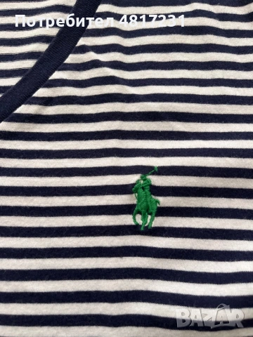Дамска тениска на Ralph Lauren 100% cotton, снимка 2 - Тениски - 54565279