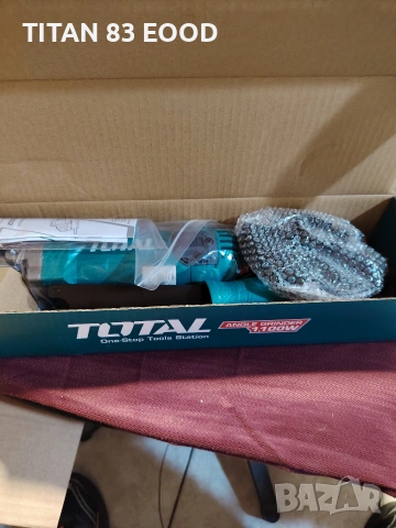 Ъглошлайф TOTAL Industrial, 1100 W, Ф 125 мм, снимка 5 - Ъглошлайфи - 55089240