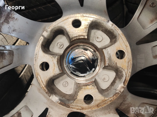 4бр. алуминиева джанта  17цола за Citroen, снимка 10 - Гуми и джанти - 54309441