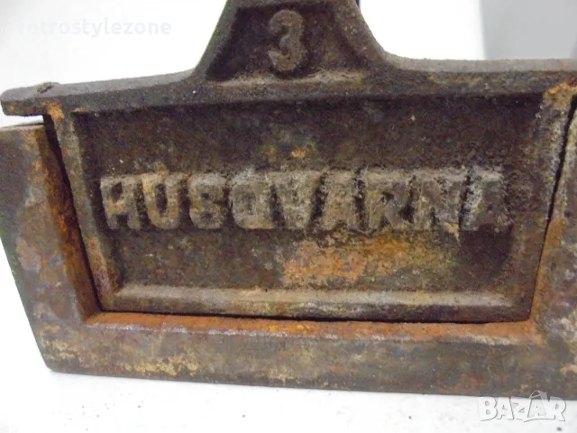 № 8722 Стара ютия HUSQVARNA – Швеция , снимка 5 - Други ценни предмети - 55631389