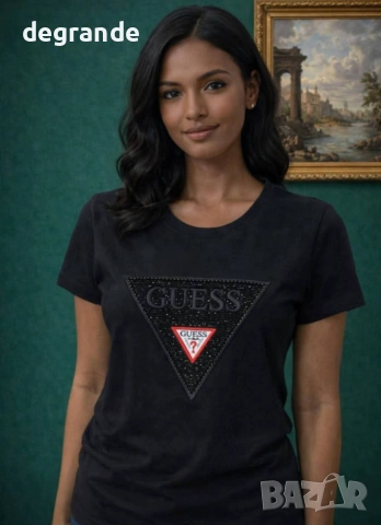🎀Дамски Тениски Guess 9 налични Модела , снимка 6 - Тениски - 55008861