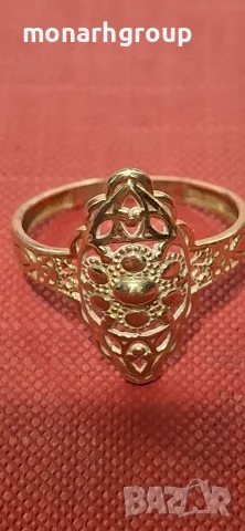 Златен пръстен /585/, снимка 6 - Пръстени - 55630991