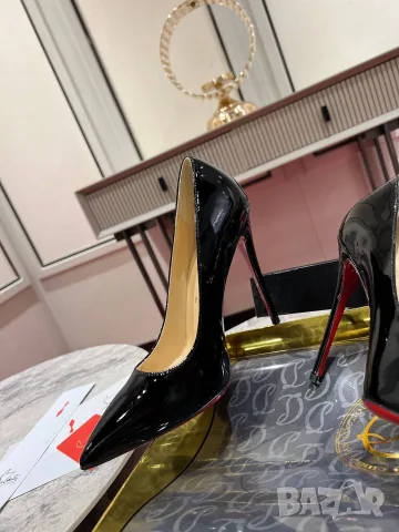 Christian Louboutin So Kate Patent Pumps – Black, снимка 4 - Дамски обувки на ток - 55417793