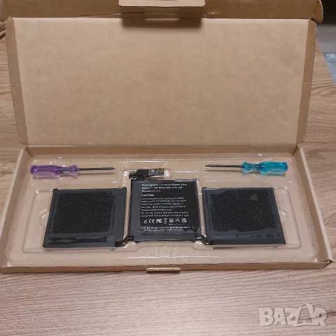 НОВА Батерия A1713 за MacBook Pro 13" A1708 (2016-2017) | 54.5Wh 4781mAh