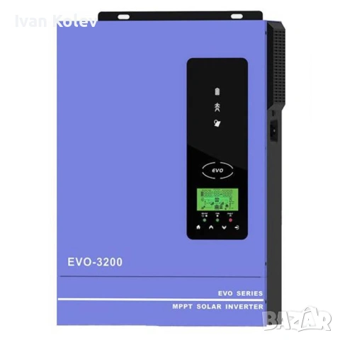 Хибриден Соларен Инвертор ANERN Модел AN-SCI-EVO-3200, Мощност 3.2kW (3200VA/3000W), снимка 2 - Друга електроника - 54109769